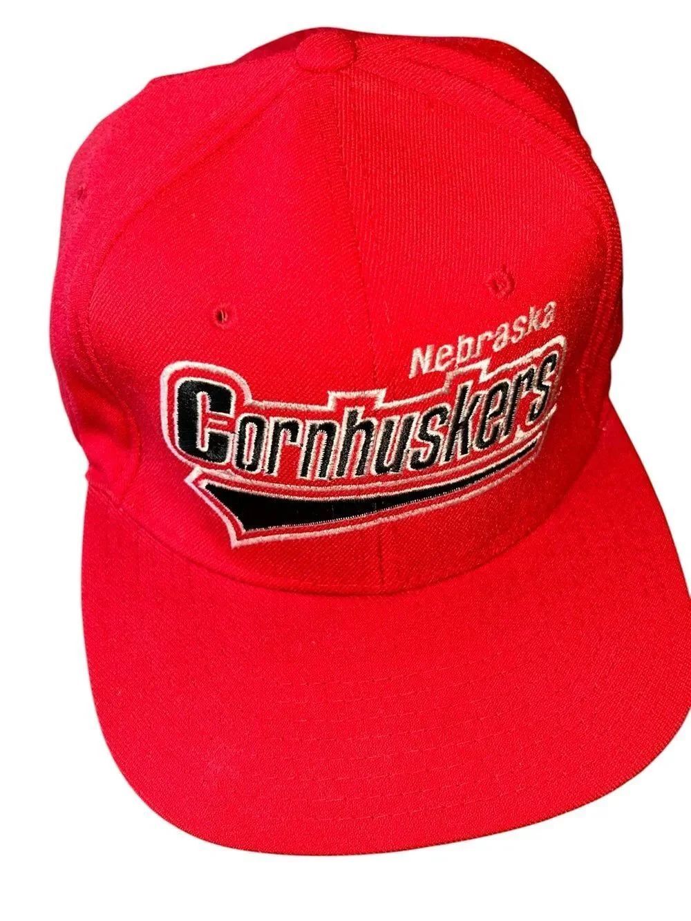 NEW Nebraska Cornhuskers Red Embroidered Hat